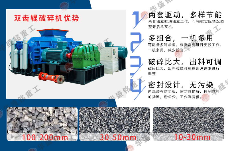 液壓雙齒輥式破碎機(jī)型號(hào) 大型齒輥式破碎機(jī)原理 齒輥機(jī)廠家 628ee35eda115_看圖王